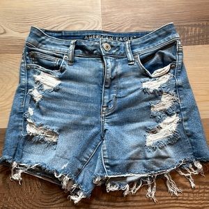 American eagle high rise shorts